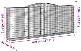 ΣΥΡΜΑΤΟΚΙΒΩΤΙΑ ΤΟΞΩΤΑ 7 ΤΕΜ. 400X50X160/180 ΕΚ. ΓΑΛΒΑΝ. ΑΤΣΑΛΙ 3147040