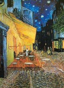 Εκτύπωση τέχνης Το Καφέ Τεράστιο κατά τη νύχτα, Vincent van Gogh