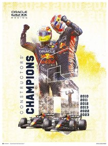Εκτύπωση τέχνης Oracle Red Bull Racing - F1 World Constructors' Champions 2023