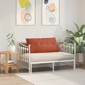 vidaXL Μαξιλάρι Πλάτης Κόκκινο Πορτοκαλί 100 x 50 cm