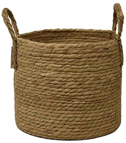 Καλάθι 00.06.67487 Φ29x26cm Ψάθινο Natural Mat