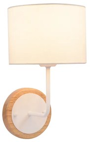 Φωτιστικό Επίτοιχο Aca OD6508WWH YASMINE Λευκό (White)
