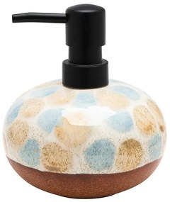 Estia Αντλία Σαπουνιού Glaze Πήλινο 440ml 12x12x12cm Πολύχρωμο 02-13394