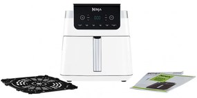 Φριτέζα ζεστού αέρα Ninja Max Pro AF180EUWH, 2000W, 6,2 l, 1,2 kg, 40-240C, 6 προγράμματα, Λευκό