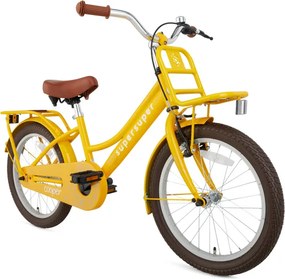 Cooper Bamboo 18 Inch 30 cm Girls Coaster Brake Yellow