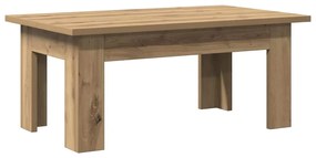 vidaXL Τραπεζάκι Σαλονιού Αρτισιανή Δρυς 100x60x42 εκ. Επεξ. Ξύλο