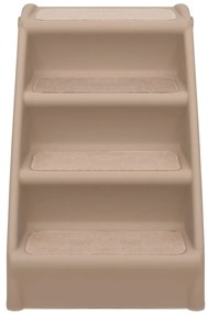 vidaXL Σκαλάκια για Σκύλους Πτυσσόμενα Καφέ 62 x 40 x 49,5 εκ.