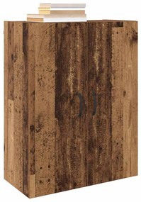 vidaXL Ντουλάπια Τοίχου 2 pcs Παλαιό ξύλο 69.5 x 34 x 90 εκ.
