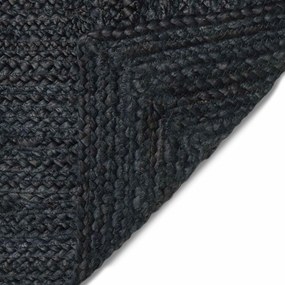 vidaXL Χαλί Περιοχής Σκούρο Γκρι 240 x 340 εκ. Γιούτα