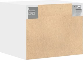 vidaXL Ντουλάπι Τοίχου Λευκό 50x42,5x40 εκ. Επεξεργασμένο Ξύλο