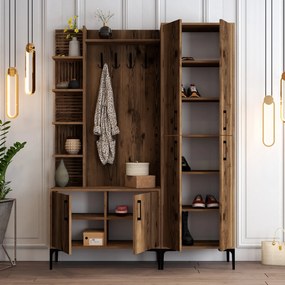 Έπιπλο Εισόδου Καρυδιά VIYANA 150x35x200