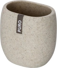 Ποτηροθήκη Μπάνιου Wenko Puro Beige 20474100