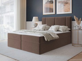 Επενδυμένο Κρεβάτι Michelle-140 x 200-Καφέ