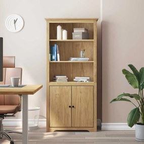 vidaXL Βιβλιοθήκη BODO 3 επιπέδων 82 x 40 x 173 εκ. Επεξεργασμένο Ξύλο
