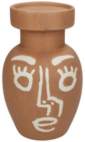Κηροπήγιο ArteLibre Φυσικό Κεραμικό 11.6x11.6x18.7cm