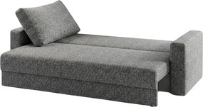 Καναπές Kleio Τριθέσιος-195φ 80β εκ.-Γκρι