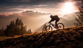 Φωτογραφία Golden hour biking, Sandi Bertoncelj