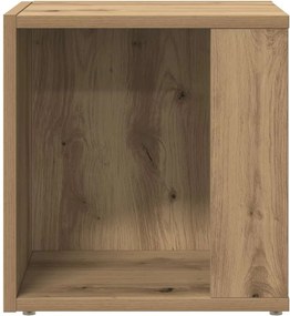 vidaXL Βοηθητικό Τραπέζι Αρτισιανή Δρυς 33x33x34 εκ. Επεξ. Ξύλο