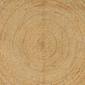 vidaXL Χαλιά χώρου Φυσικό 240 x 240 cm Γιούτα