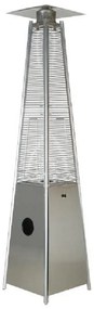 Θερμάστρα Υγραερίου Πύργος 13KW Inox Eurolamp 147-29605