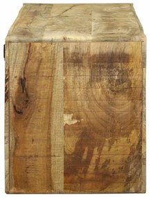 vidaXL Έπιπλο Τηλεόρασης Καφέ 100 x 32 x 36 εκ. Μασίφ ξύλο μάνγκο
