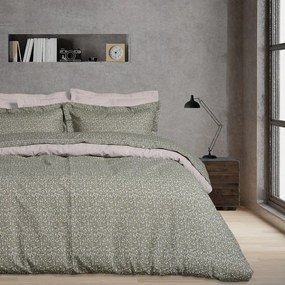 Παπλωματοθήκη Daily 3002 (Σετ 2τμχ) Khaki-Beige-Black Das Home Single 160x240cm 100% Βαμβάκι