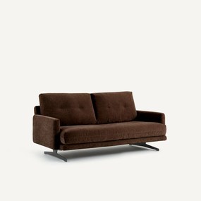 Καναπές 2 θέσεων από βελούδινο chenille, Delicato