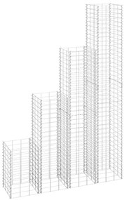 Συρματοκιβώτια-Γλάστρες Υπ. 4τεμ 30x30x50/100/150/200εκ Σιδερ.