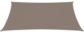 vidaXL Πανί Σκίασης Ορθογώνιο Taupe 5 x 7 μ. από Ύφασμα Oxford