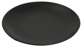 Πιάτο Φαγητού Ρηχό (Φ26) Espiel Terra Matte Black TLM101K6