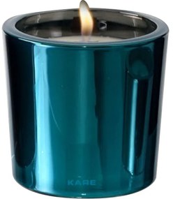 Αρωματικό Κερί Ανθός Κερασιάς Μπλε 10cm - Μπλε