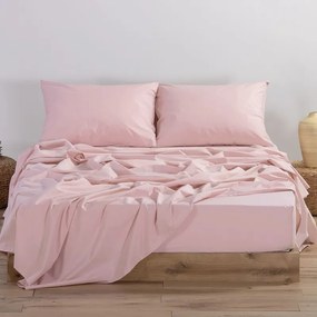 ΣΕΝΤΟΝΙ ΒΑΜΒ.BASIC Μ.Λ.140X200+30 - 140X200+30 - 1011-PINK 5205495590608