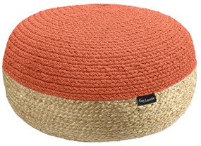 Πουφ (Φ65x30) Guy Laroche Ottoman Large Maya Washabi