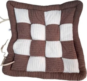Μαξιλάρι καρέκλας - 40x40cm - 571524 - Dark Brown
