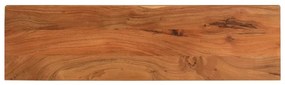 vidaXL Επιφάνεια Τραπεζιού Ορθογώνια 120x20x2,5 εκ. Μασίφ Ξύλο Ακακίας