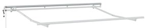 vidaXL Σκηνίτσα Αναδιπλούμενη Καφέ 350 x 200 cm