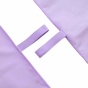 vidaXL Αθλητικές Πετσέτες 2 pcs Μοβ 200 x 100 cm