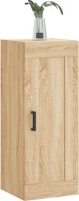 vidaXL Ντουλάπι Τοίχου Sonoma Δρυς 34,5 x 34 x 90 εκ. Επεξεργ. Ξύλο