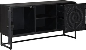 vidaXL Ντουλάπι TV Μαύρο 105 x 30 x 54 εκ