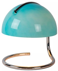 Φωτιστικό Επιτραπέζιο Lucide 46516-01-35 CATO Μπλε (Blue)|Χρώμιο (Chrome)