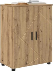 vidaXL Ντουλάπι Μπάνιου Artisan Oak 60 x 35 x 80 εκ