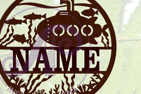 Intra απο ξύλο plywood 3mm-4mm πάχος – SVG Name Sign Δίασταση  40x30 cm INTRAFABR-67421943