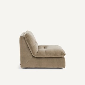 Πολυθρόνα σύνθεσης από βελούδο stonewashed, GIULIANO