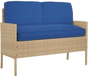 vidaXL Σετ μαξιλαριών 3 pcs Βασιλικό Μπλε Ύφασμα Όξφορντ