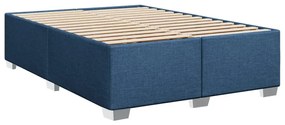 ΚΡΕΒΑΤΙ BOXSPRING ΜΕ ΣΤΡΩΜΑ ΜΠΛΕ 140X200 ΕΚ. ΥΦΑΣΜΑΤΙΝΟ 3288217