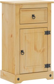 vidaXL Ντουλάπι Μπάνιου Corona 45x33x80 εκ. από Μασίφ Ξύλο Πεύκου
