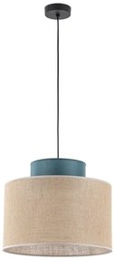 Κρεμαστό Φωτιστικό Οροφής 38cm E27 15W IP20 Duo TK Lighting-3256-Μπλε 3256