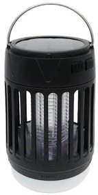 Eurolamp Εντομοκτόνο - Λάμπα Επαναφορτιζόμενο Με Ηλιακό Πάνελ IP44 Μαύρο 300-46049