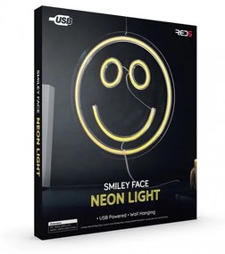 Neon Smiley Face-Διακοσμητικό Φωτιστικό Χαμογελαστό Πρόσωπο 94128 The Source 94128