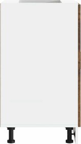 vidaXL ντουλάπι βάσης κουζίνας Porto Καπνιστή βελανιδιά